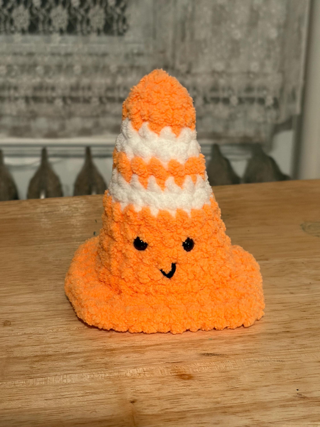 Traffic Cone Plush Toy