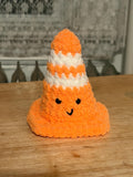 Traffic Cone Plush Toy