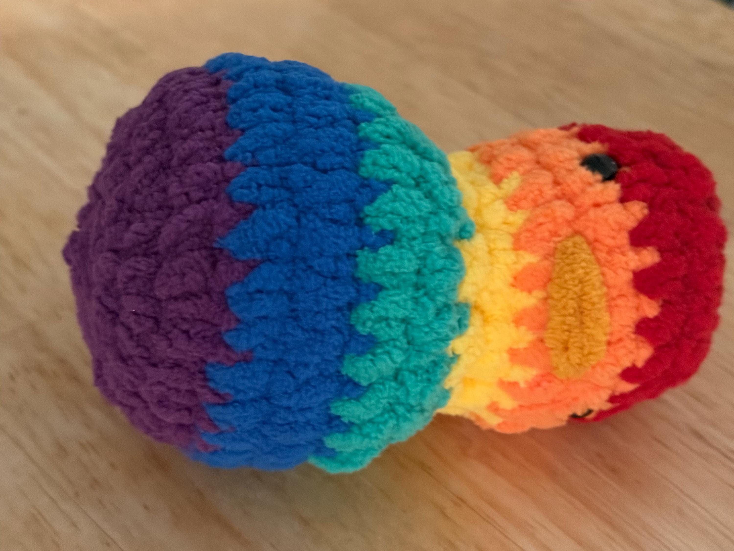 LGBTQ Pride Rubber Duck Plush Toy