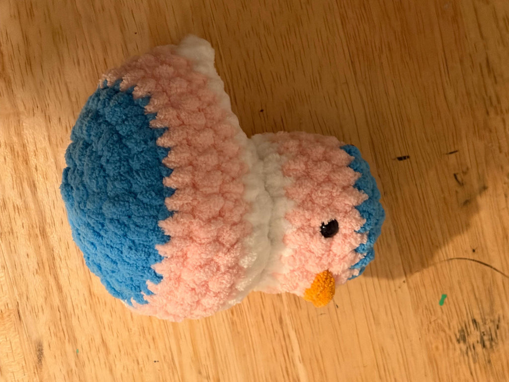 LGBTQ Pride Rubber Duck Plush Toy