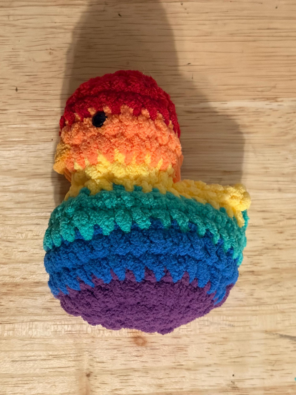 LGBTQ Pride Rubber Duck Plush Toy