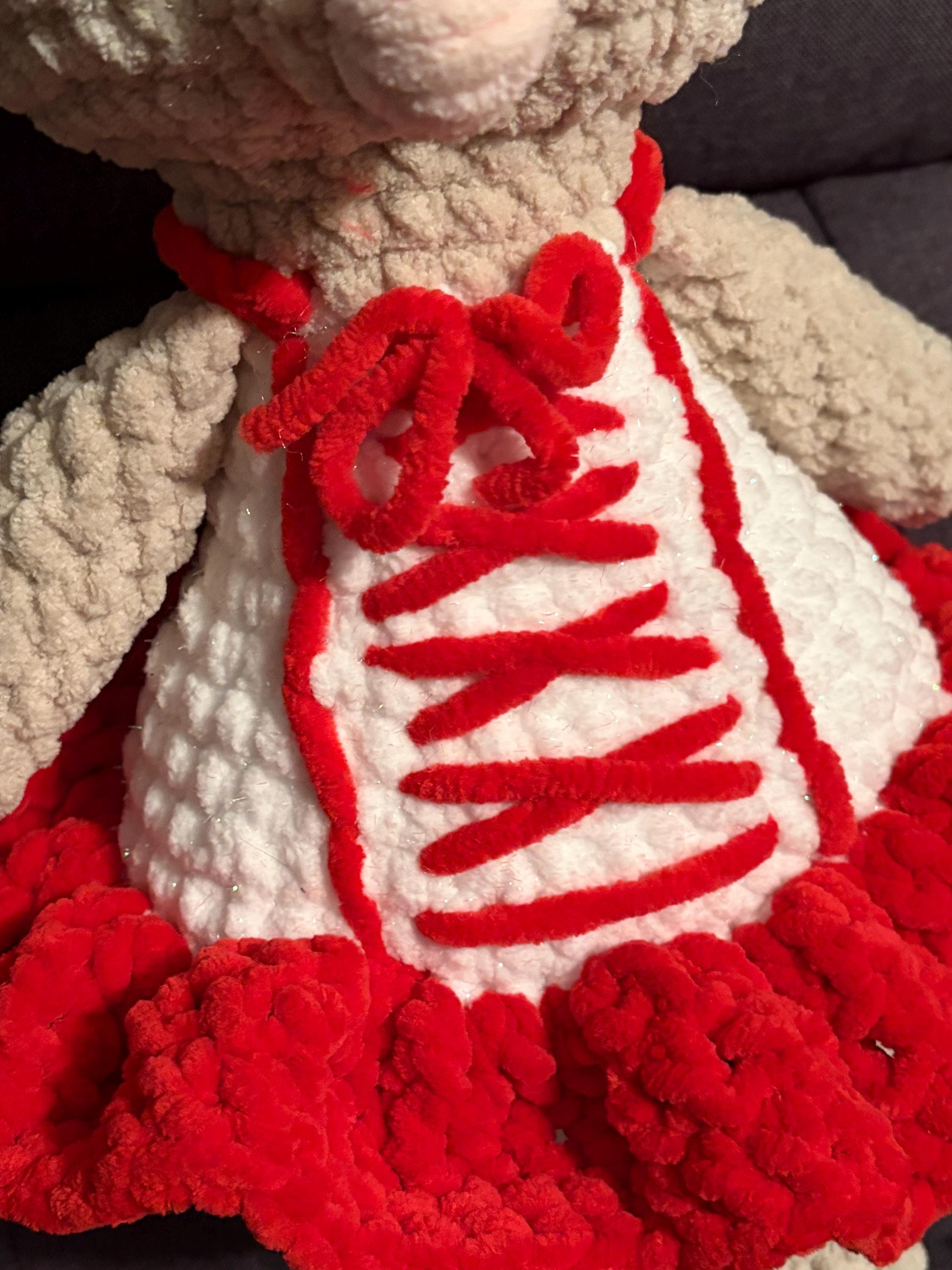 Crochet Mouse Plushie with Tutu