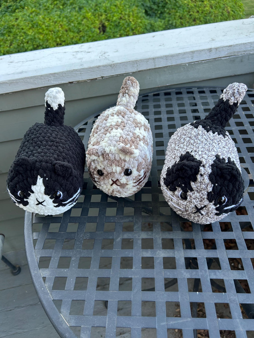 Cat Plush Crochet Handmade Toy