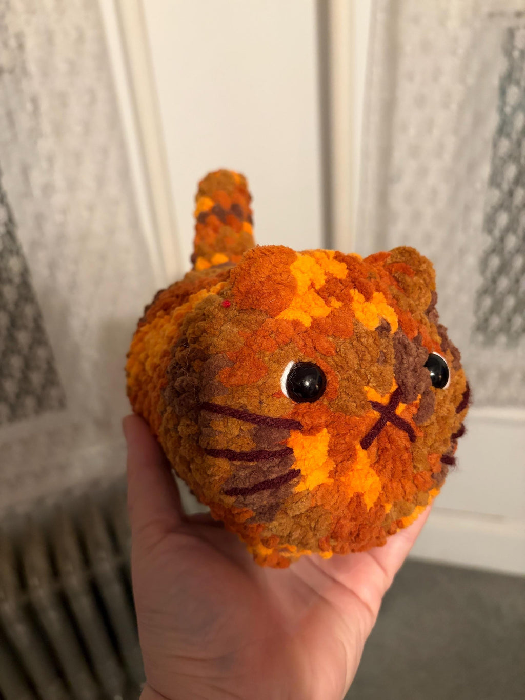 Cat Plush Crochet Handmade Toy