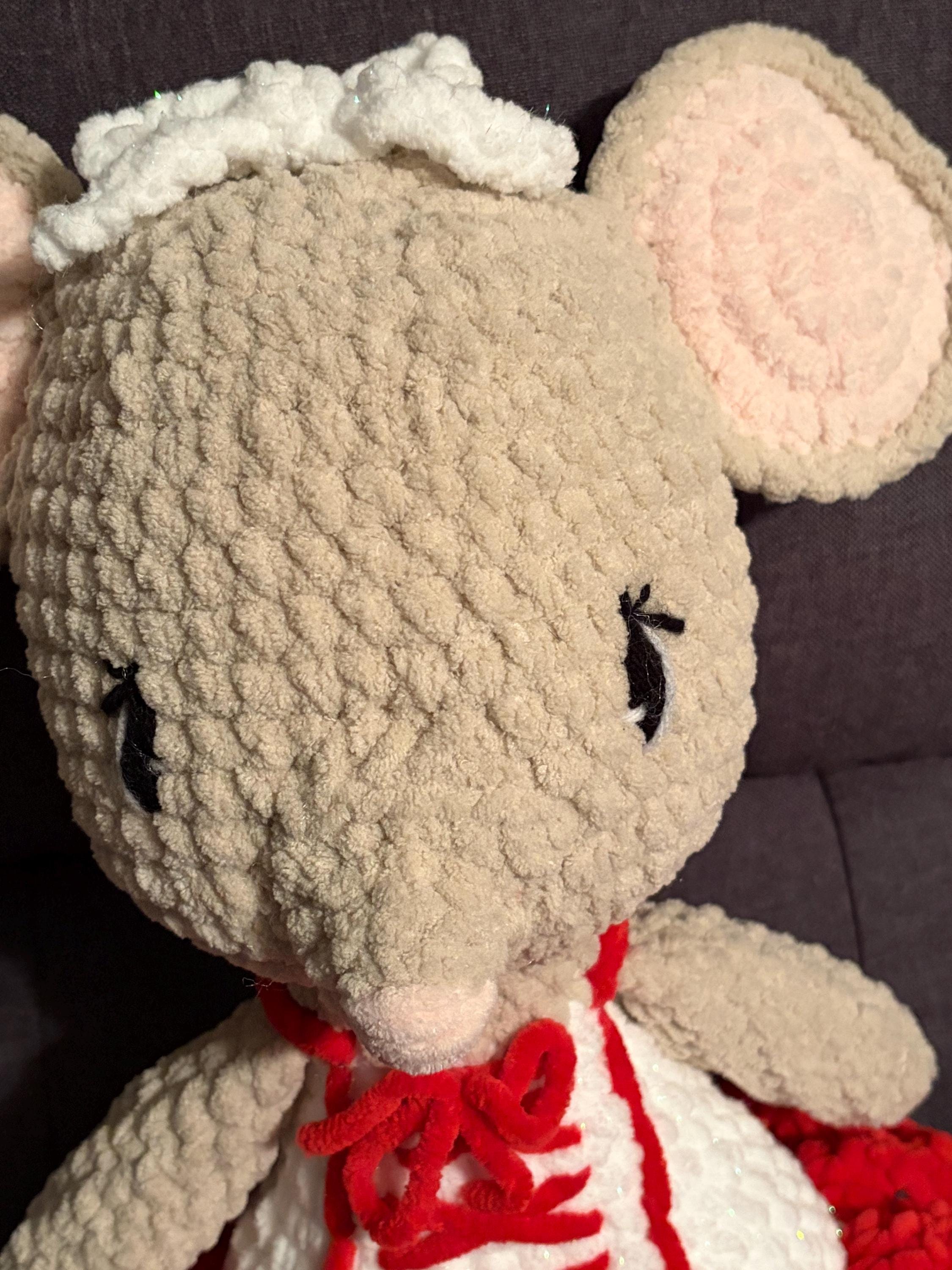 Crochet Mouse Plushie with Tutu