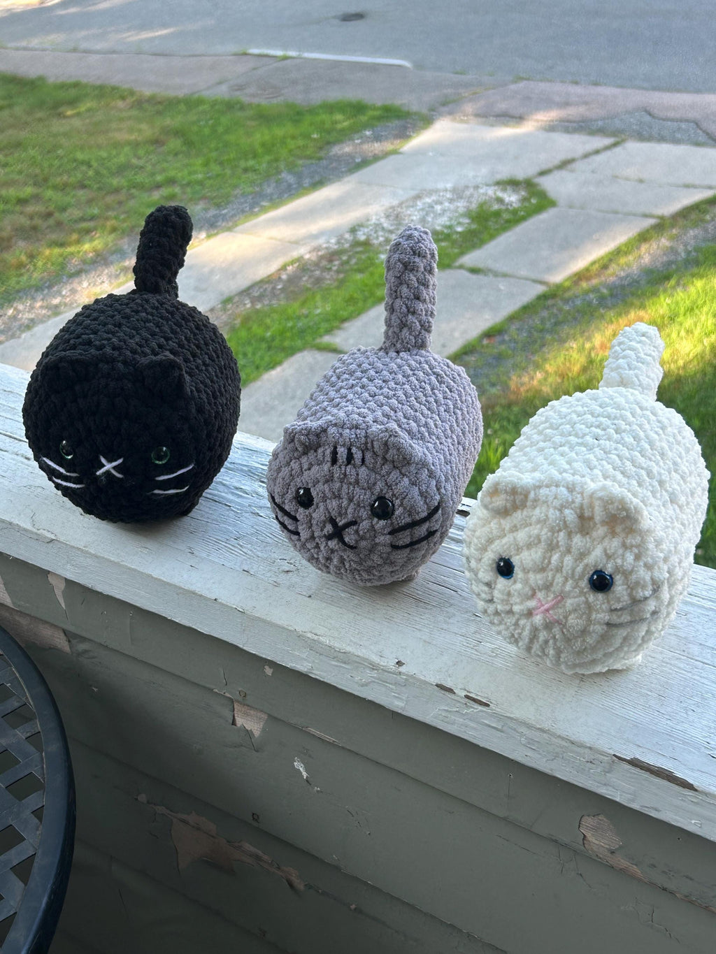 Cat Plush Crochet Handmade Toy