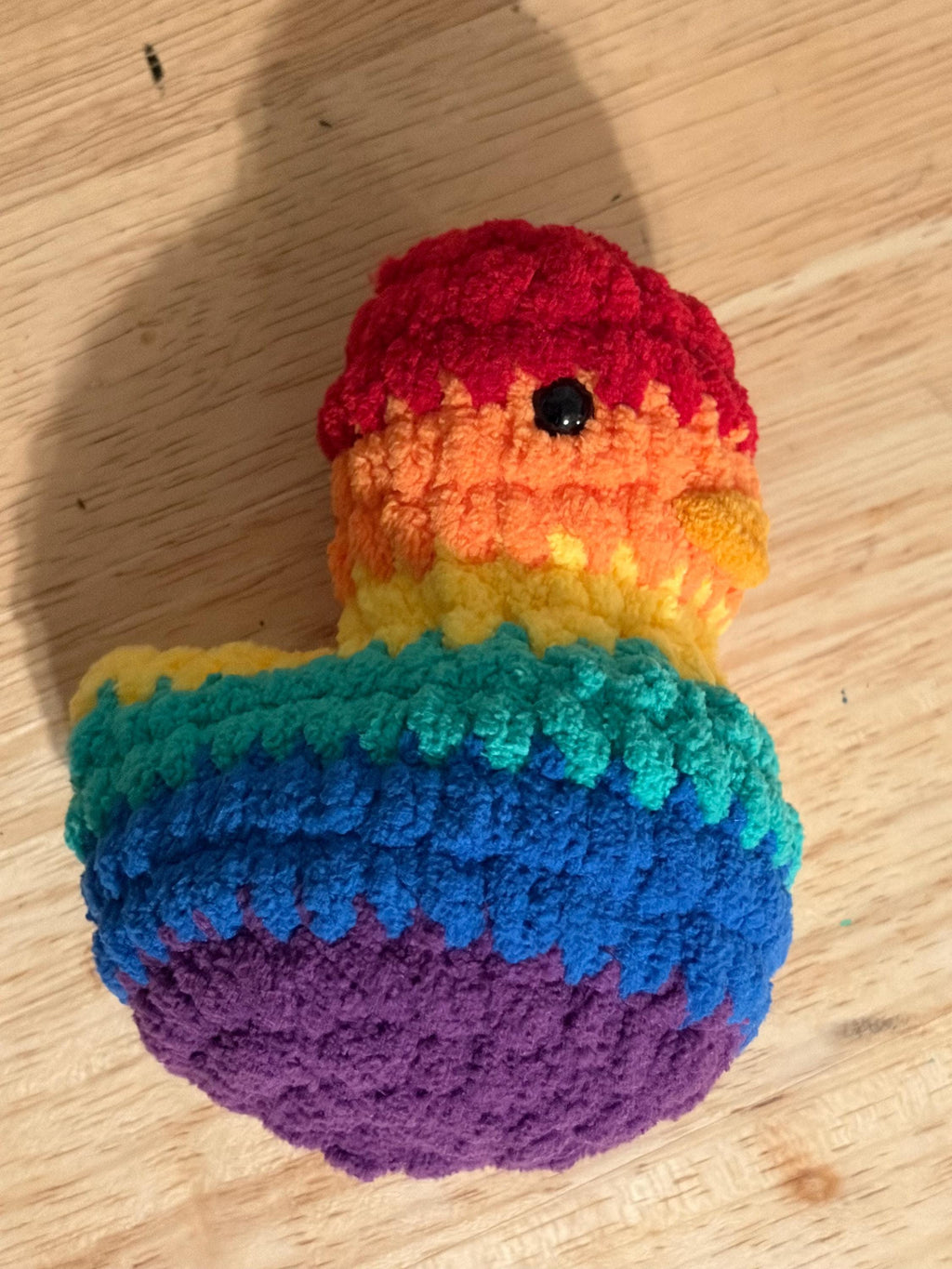 LGBTQ Pride Rubber Duck Plush Toy