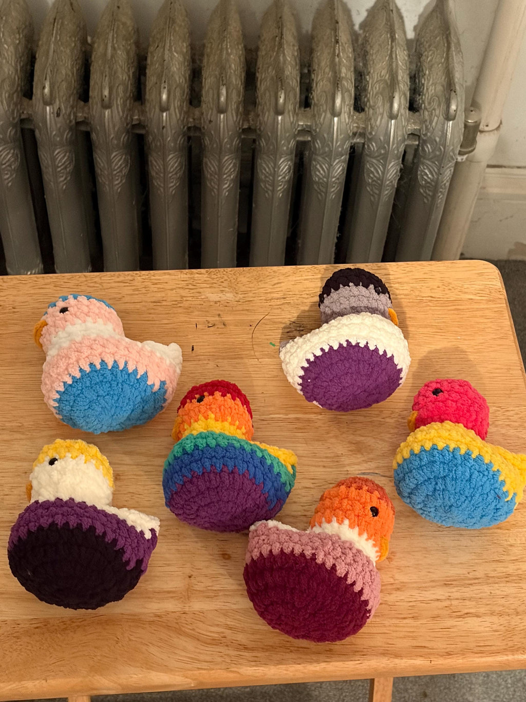 LGBTQ Pride Rubber Duck Plush Toy